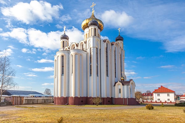 christian church panteleimon the healer in the city of lida republic of belarus