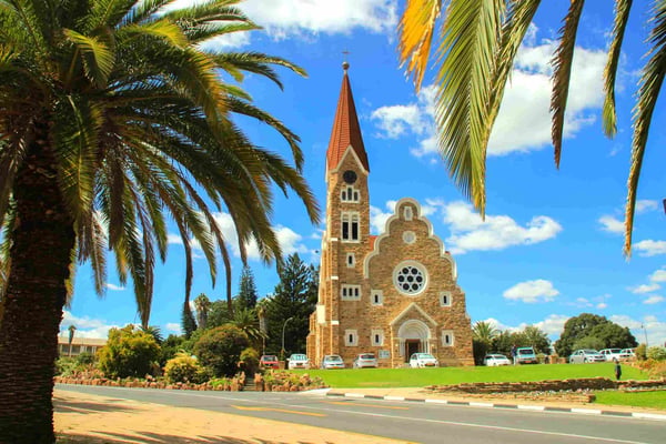 christuskirche in windhoek namibia
