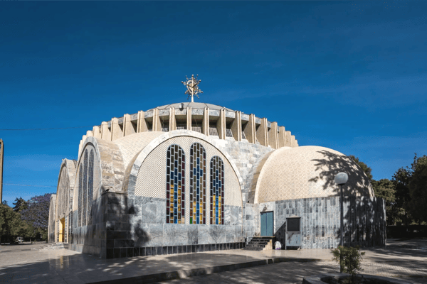 church of our lady st mary of zion the most sacred place for all orthodox ethiopians in axum 