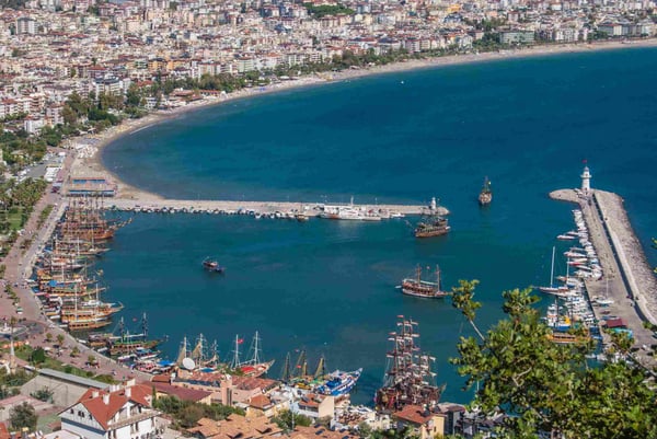 city harbor of alanya