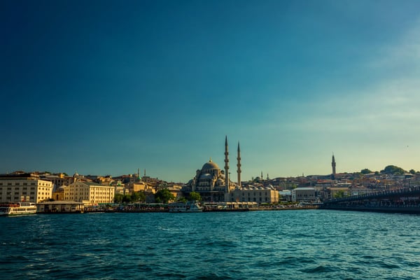 cityscape in istanbul turkey