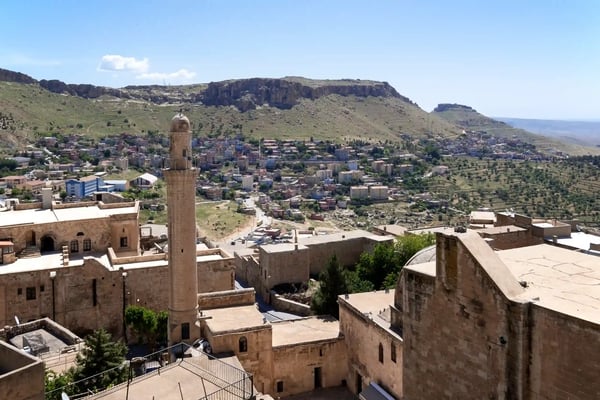 cityscape of old mardin turkey 