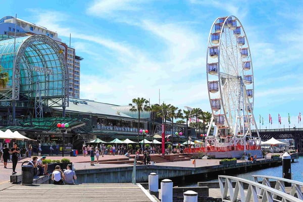 darling harbour in sydney
