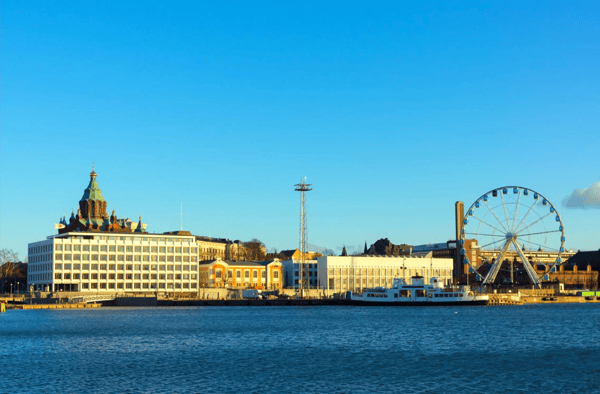 day time helsinki harbor landscape finland