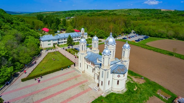 dobrogea constanta romania mai saint andrew monastery in the souther dobrogea 
