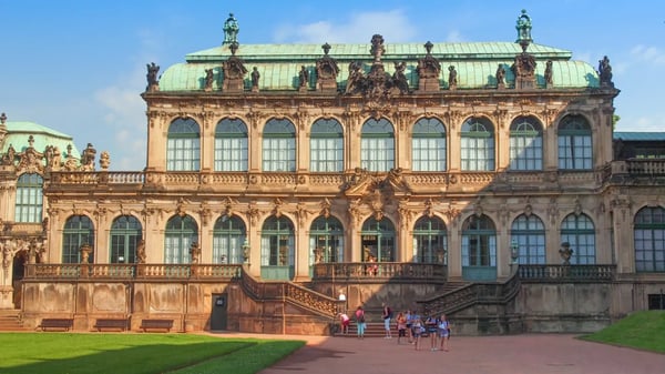 dresden germany dresdner zwinger palace designed by poeppelmann in as orangery