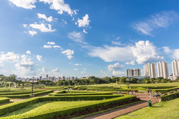drone photo of an avenue with in the may avenue sao paulo brazil south america