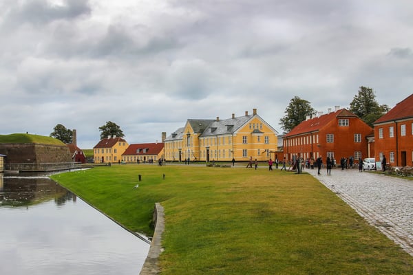 elsinore castle otherwise known as the castle shakespeare set hamlet in copenhagen denmark