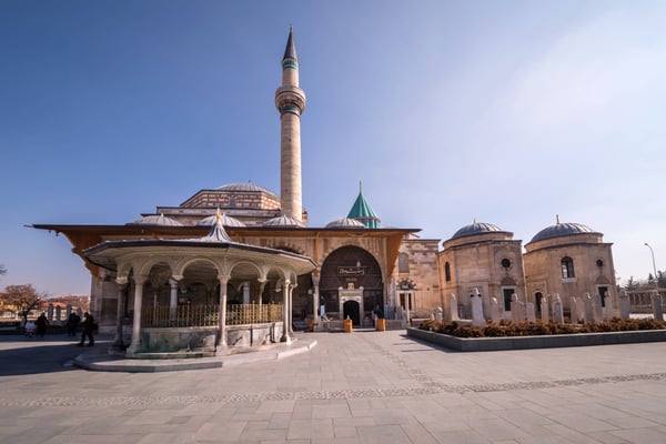 famous sufi mevlana tomb