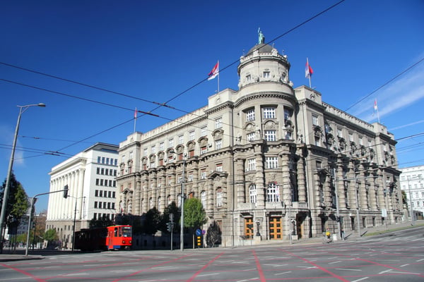 government of the republic of serbia in belgrade