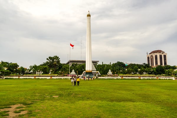 heroes monument and museum surabaya east java indonesia