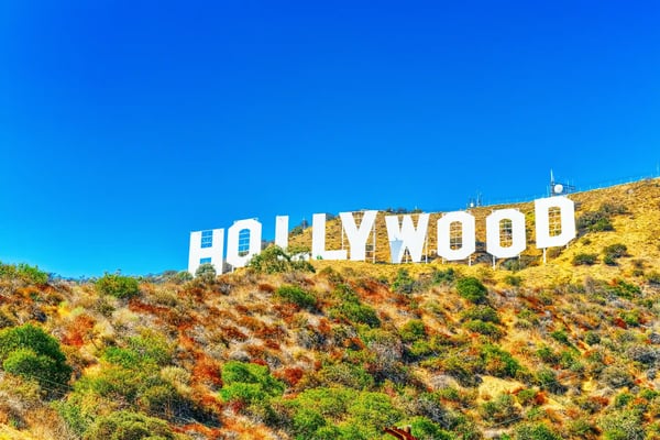 hollywood on the hollywood hills in los angeles