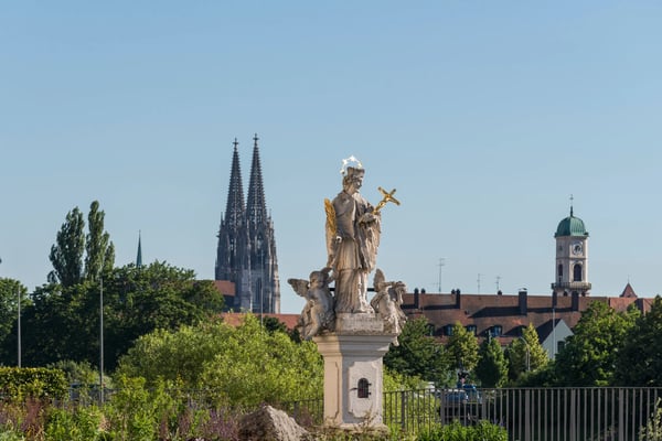 holy statue in regensburg