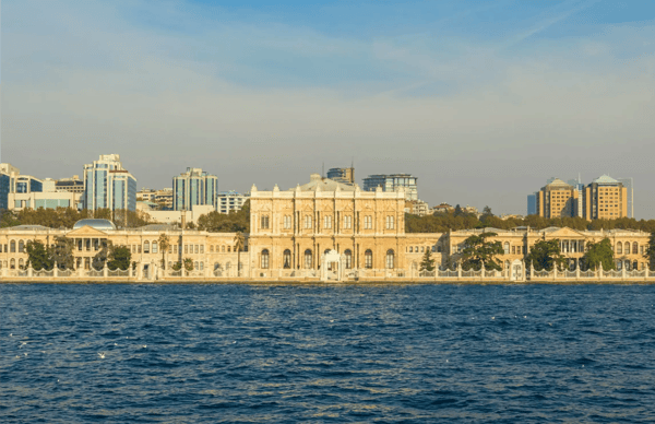 istanbul turkey and main administrative center of the ottoman empire the dolmabah