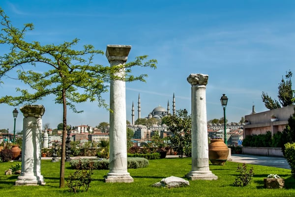 istanbul turkey historical remnants of zeyrek