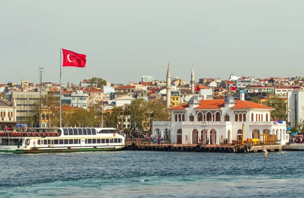 istanbul turkey located on the asian side of the bosporus kadik y is one of the most trendy and racy
