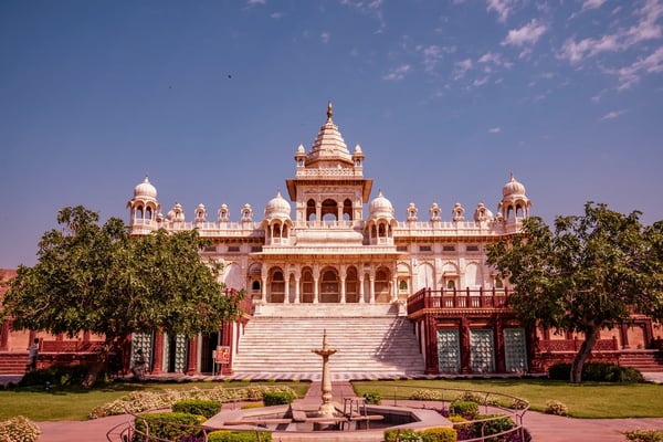jaswant thada is cenotaph built by king sardar singh of jodhpur state inmausoleum built of