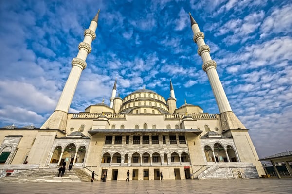 kocatepe mosque in ankara turkey