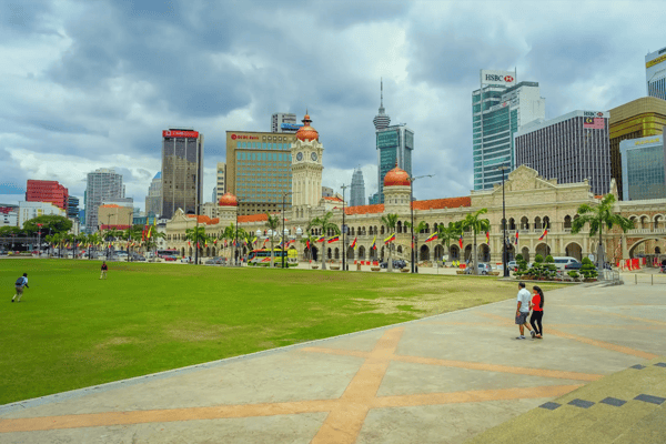 kuala lumpur malaysia merdeka square literally the independece square is where the