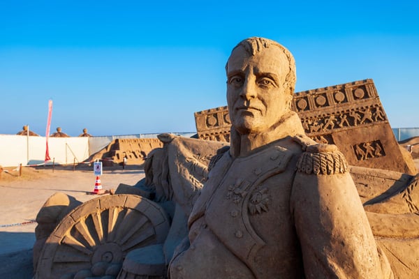 lara beach in antalya city in turkey