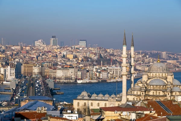 magnificent overlooking the golden horn