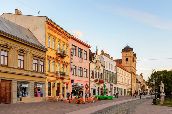 main street of kosice