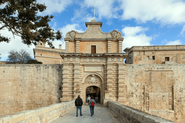 mdina malta mdina gate 