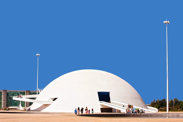 metropolitan cathedral of brasilia city capital of brazil unesco world heritage site 