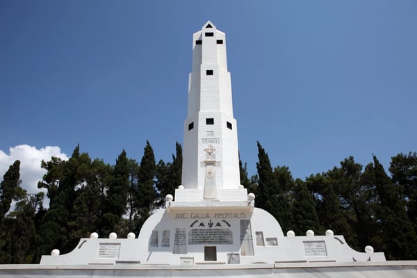 military cemetery of seddulbahir in gallipoli canakkale 