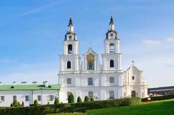 minsk belarus cathedral of descent of holy ghost holy spirit cathedral minsk belarus