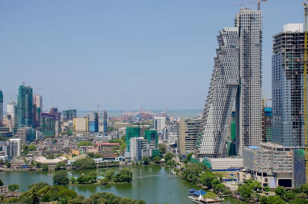 modern buildings in colombo
