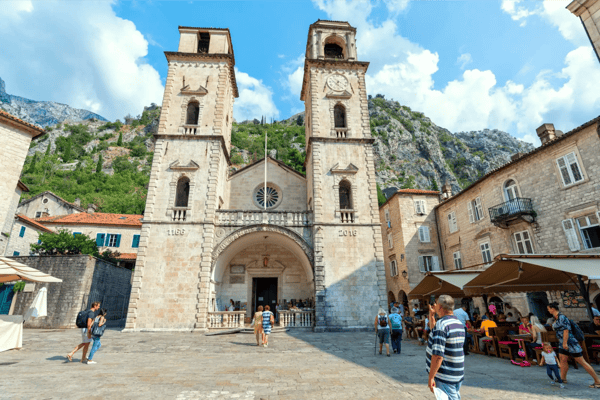 montenegro september church of st tryphon in kotor