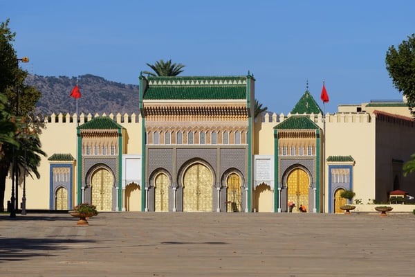 morocco the royal palace in fes