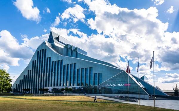national library of latvia riga latvia baltic states europe