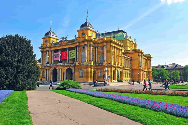 national theater of Zagreb