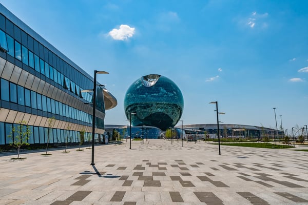 nur sultan astana expo nur alem pavilion remarkable artistic ball shaped glass