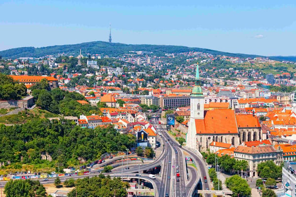 old castle in bratislava