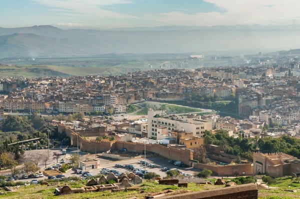 old city of fez morocco africa 