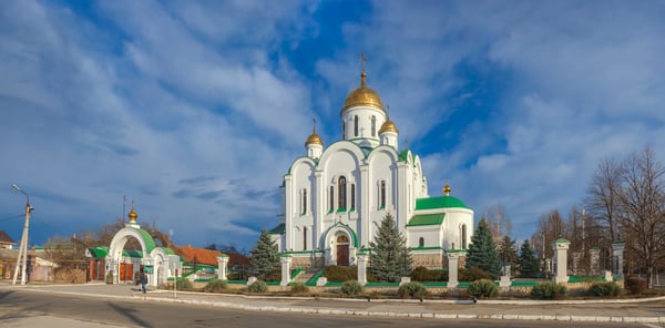 orthodox cathedral of the nativity in tiraspol capital of self declared republic of transnistria 