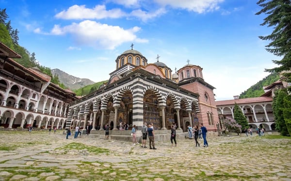 orthodox rila monastery a cultural heritage monument in rila mountain