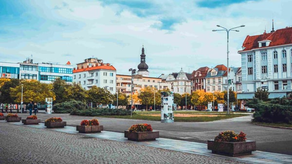 ostrava city masaryk square