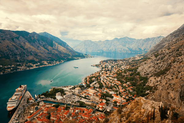 panoramic views of kotor montenegro