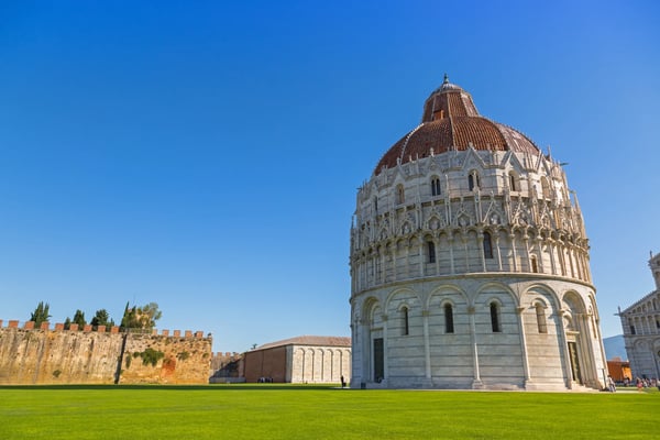 pisa italy pisa baptistery of st john battistero di san giovanni roman catholic