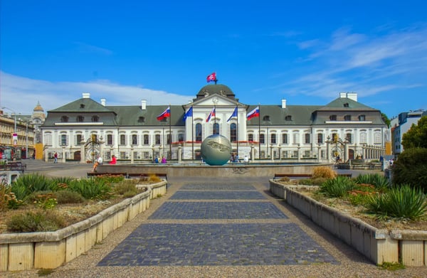 presidential palace in bratislava