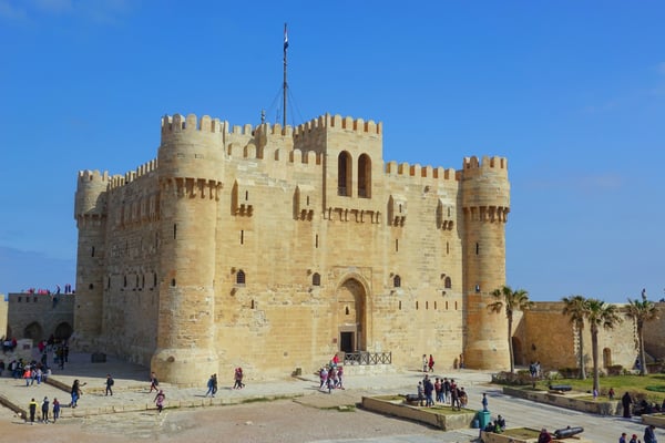 qaitbay citadel 