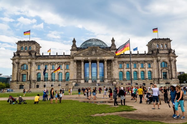 reichstag building in berlin germany