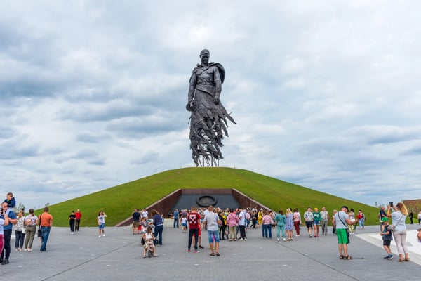 rzhev russia memorial complex in memory of all soviet soldiers of world war ii near