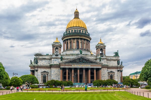 saint isaac cathedral in st petersburg russia 