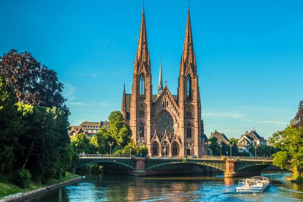 saint paul church in strasbourg France 