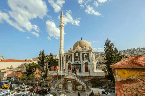 salepcioglu mosque in kemeralti izmir turkish